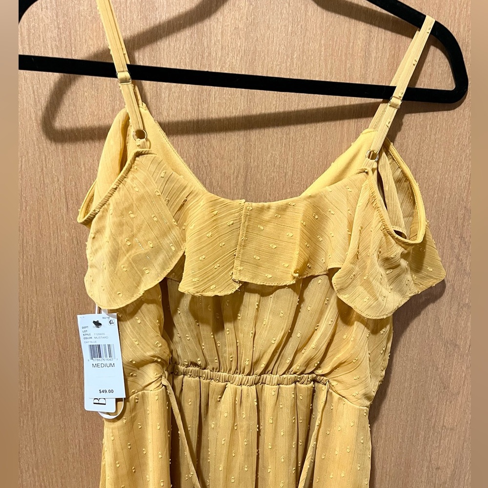 BCX Dress-Juniors Medium Mustard color - Picture 7 of 7